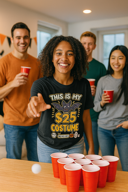 25 Dollar Halloween Costume Shirt – Funny Cheap Halloween Tee, Low Effort Costume Idea, Novelty Party T-Shirt